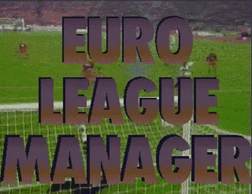 Euro League Manager_Disk1 screen shot title